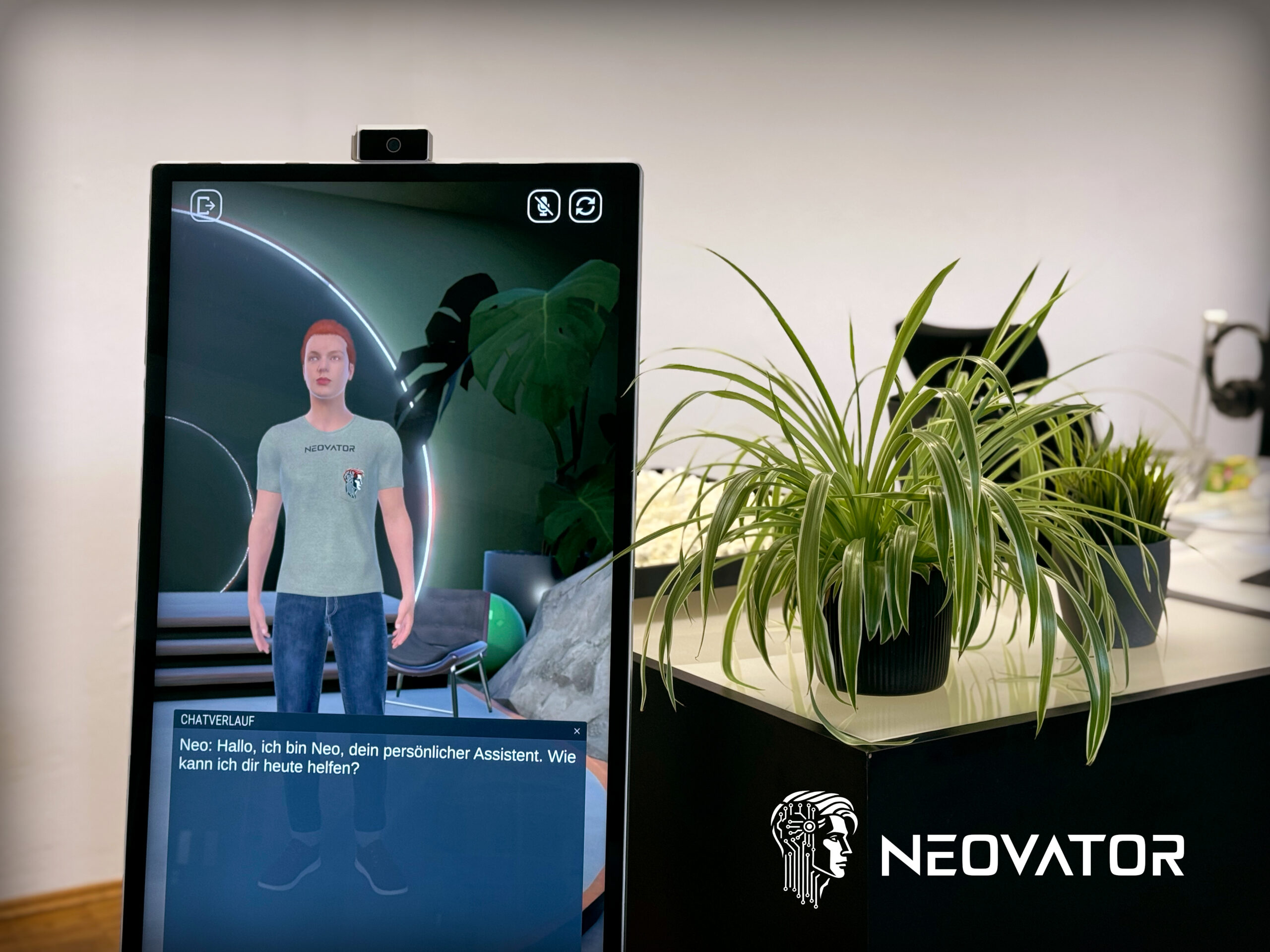 Neovator Bildschirm